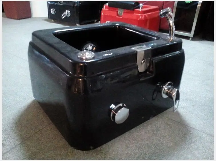 Salon spa fiberglass basin pedicure sink foot bowl