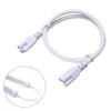 T5 T8 LED Lamp connecting wire,2FT-5FT integrated tube cable linkable cords for LED Tube Lamp Holder Socket Fittings with Cables