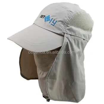 billed hat with ear flaps