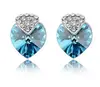 Print them crystal stud earrings commodity fashion earrings pn8184