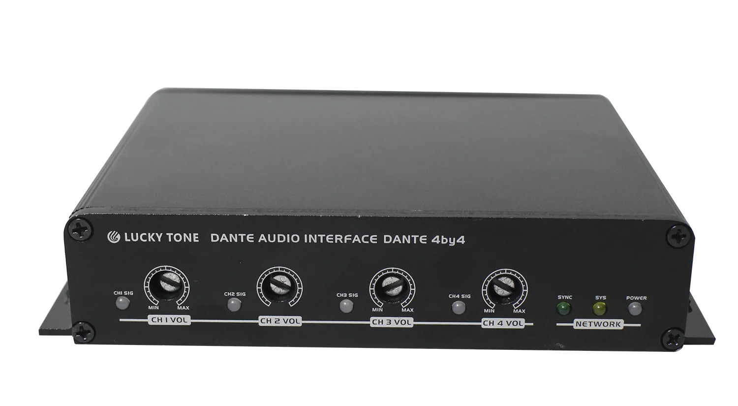 Wireless Dante Network Interface 4 In 4 Out Audio Transmitter With