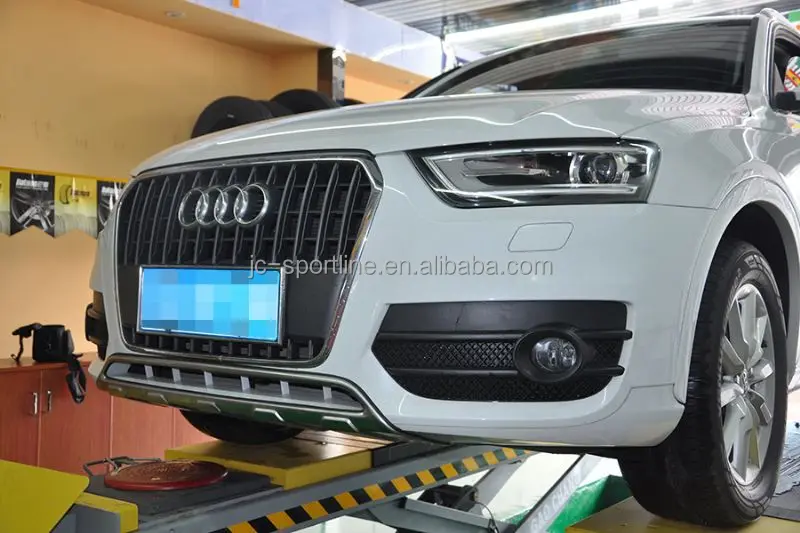 Luxury Car Accessoies Steel Q3 Front Rear Bumper Guard For Audi Q3 2013