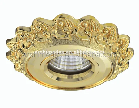 High quality factory price warm white led pop ceiling light with Retro and luxury design 35W
