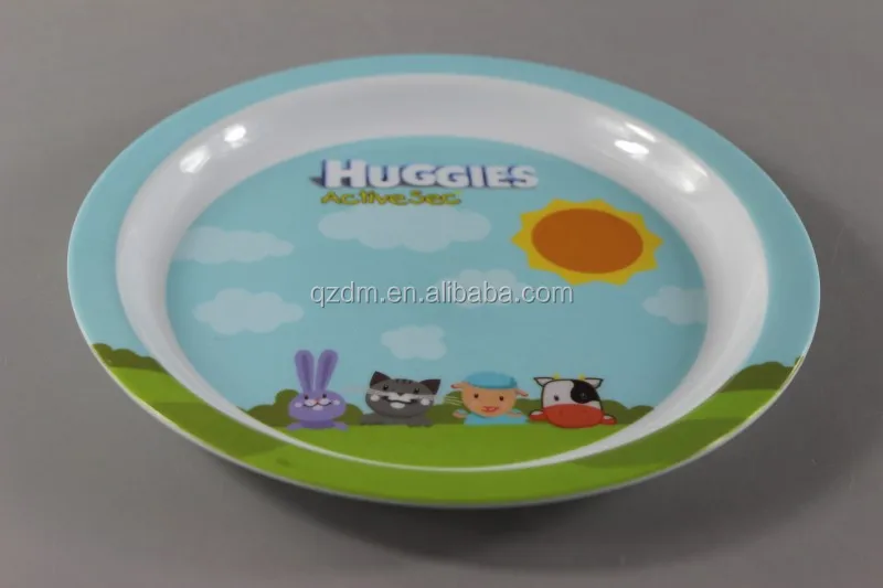 Sales promotion Melamine Dinner Plate Children Plate