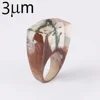 Original Factory Secret Resin Ring Womens Rings Miniature Landscapes Frosen Nature Moss Botanical Ring Eco resin Anillo