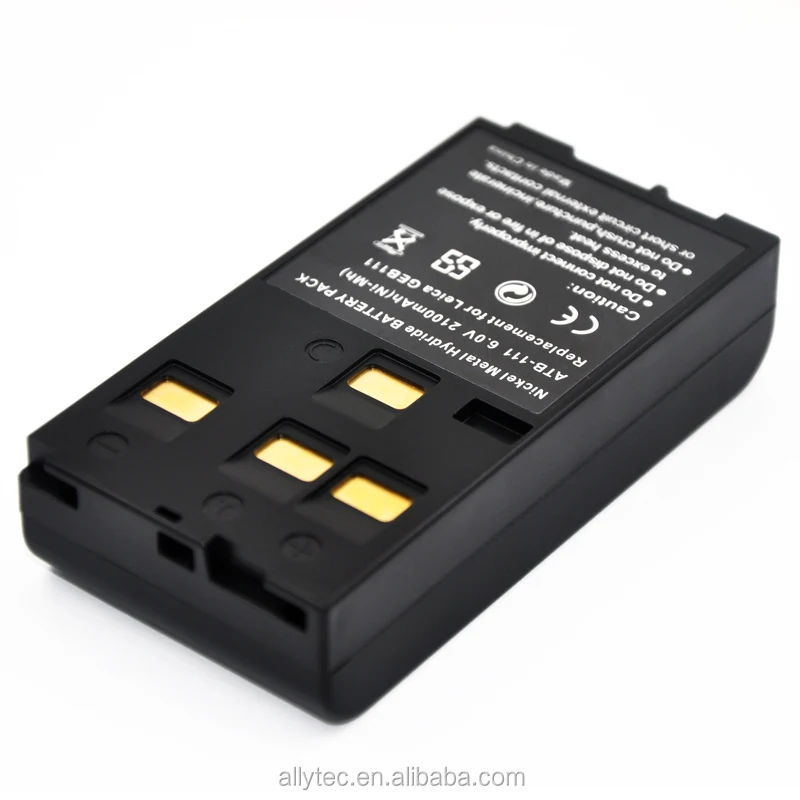 LEBEE Compatible avec batterie Leica 667147, 667318, GEB111, GEB112 TCR402, TCR405, TCR405 Power, TCR406, TCR406 Power, TCR407, TCR802 Power, TCR803 Power 2100 mAh