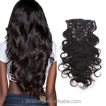 black clip in hair extensions