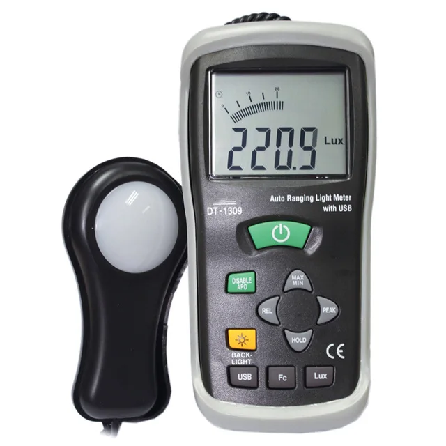 Illuminance Meter Light Meter Usb Interface Brightness Test Buy