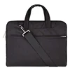 Black Multi-Functional Business eco friend Laptop Sleeve Carrying Handbag Briefcase Messenger Bag for 15.6 Inch tablets