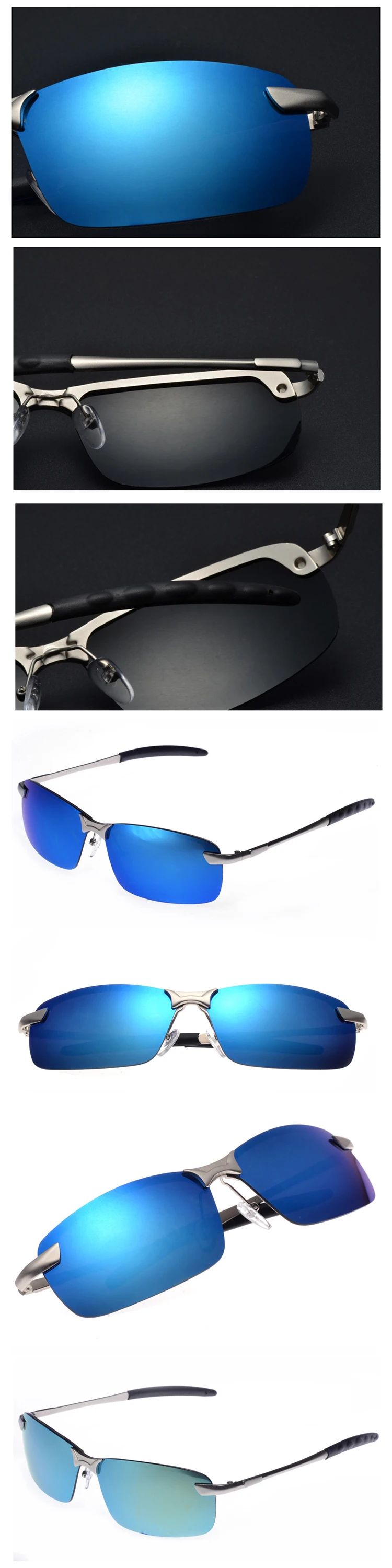 Fashion Sunglasses Newest 2022 Men Bulk Plastic Polarized Sunglasses