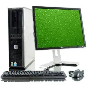 Dell Optiplex 760 Intel Core 2 Duo 2600 MHz 80Gig Serial ATA HDD 2048mb DDR2 Memory DVD ROM Genuine Windows XP Professional + 17" Flat Panel LCD Monitor (models vary) Desktop PC Computer
