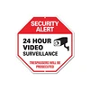 Video Surveillance Sign Security Alert No Trespassing Sign