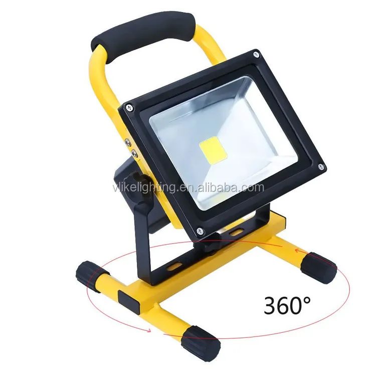 led rechargeable flood light 50w