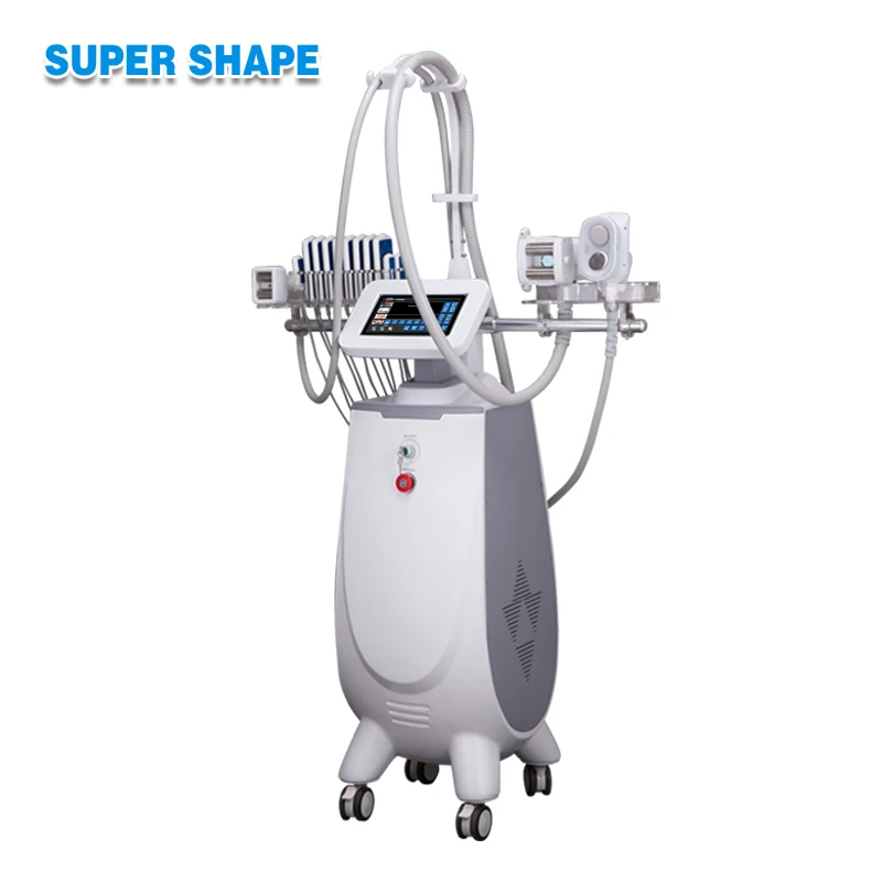 multi-functional beauty equipment lipolaser vacuum cavitation system rf skin tightening velashape machine
