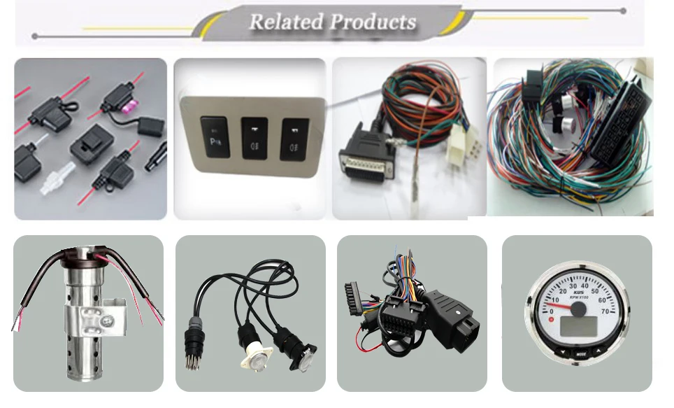 Universally Adaptable DC12V LED 6 Switch Panel Electronic Relay System with Circuit Control Box  Wiring Harness