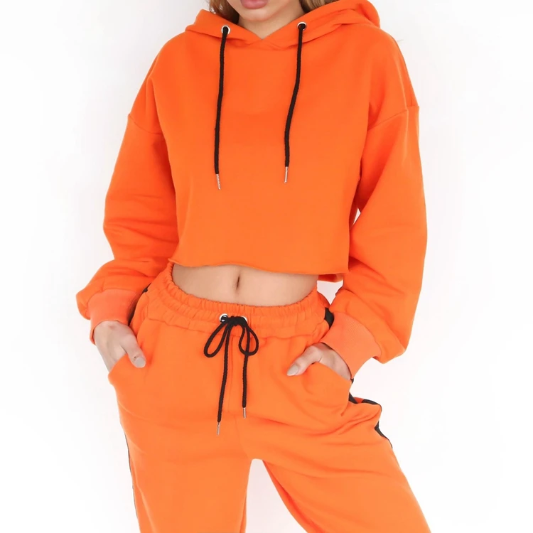 orange colour tracksuit