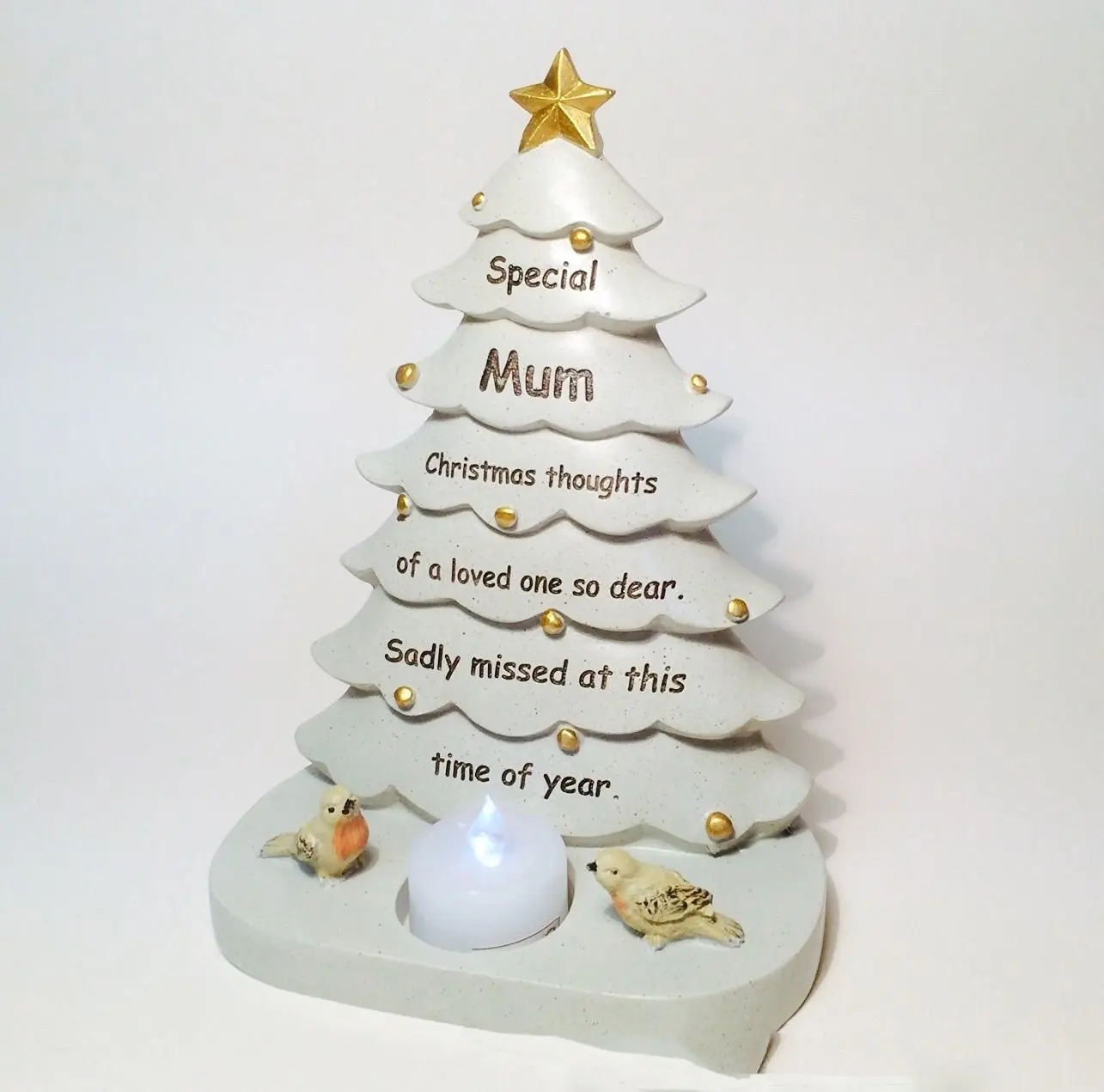 mum and dad memorial ornaments