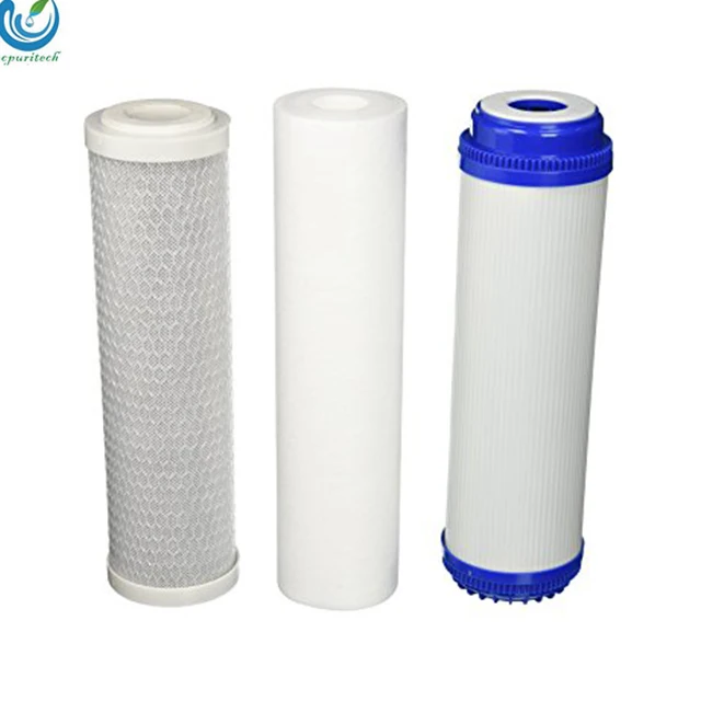 10 inch 20 inch 0.1 micron alkaline CTO activated carbon water filter cartridge