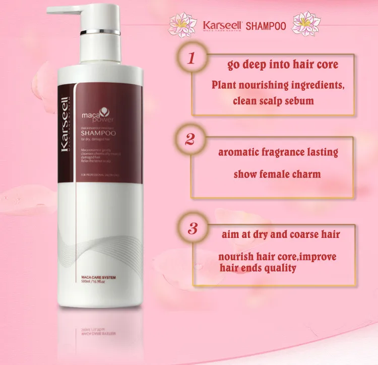 Karseell Best Selling Fast Washing Black Hair Shampoo Oem Odm Private