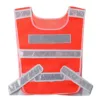 Red Safety Reflective Running Vest Reflection Vest Road Warning Clothing Jack Vest For Ssfety