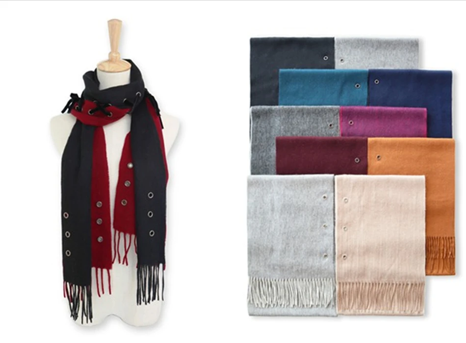 custom wool scarf