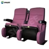 Luxury vip 3D home theatre seating with fire resistance genuine leather