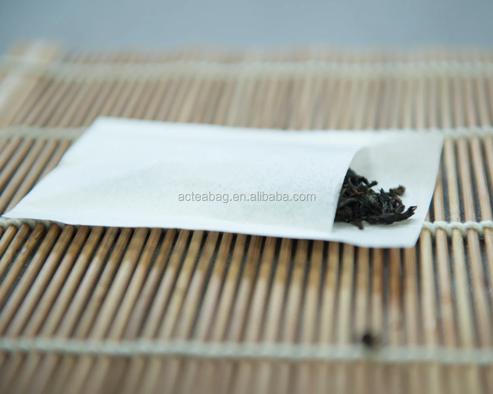 Natural Wood Pulp Paper Fiber Empty Tea Bag Biodegradable For Bag
