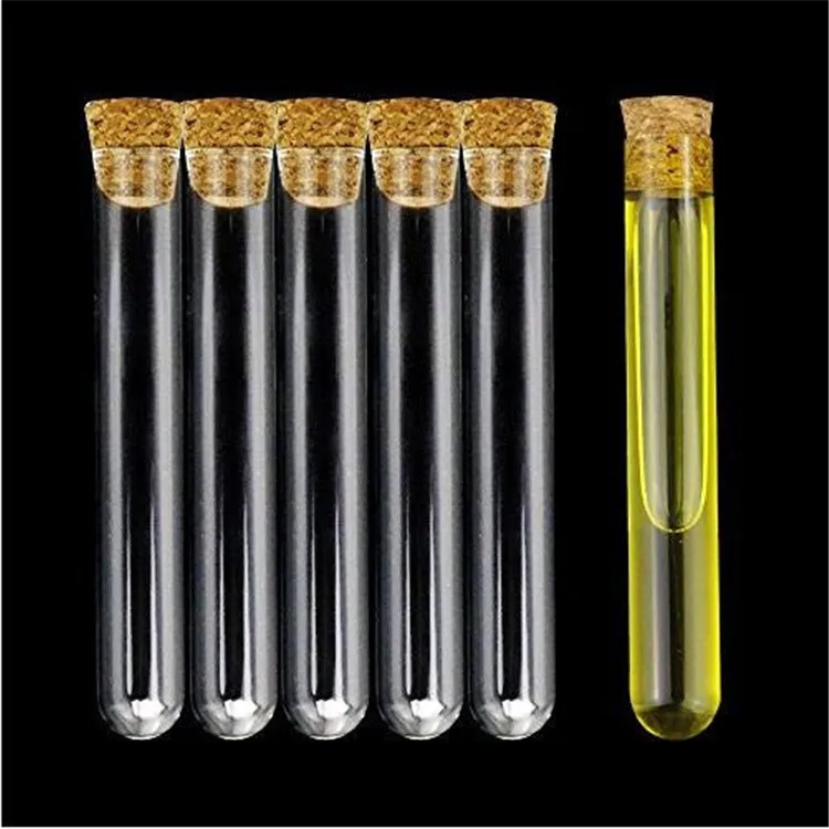 13ml Borosilicate Glass Tube With Wooden Stopper