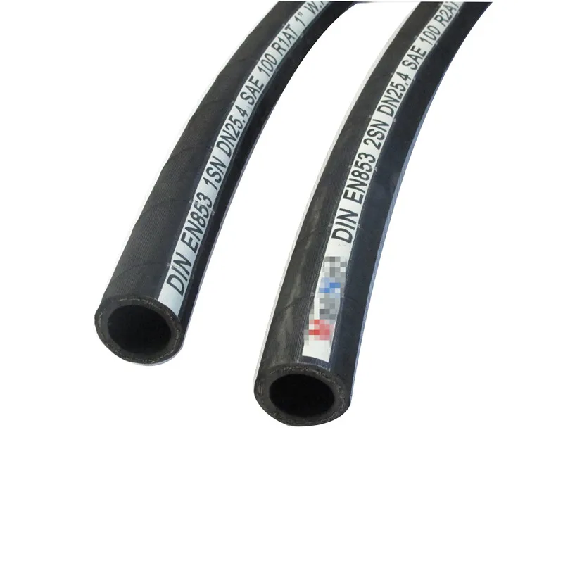 Flexible Hydraulic Hose Sae R1 R2 R3 R5 R6 R8 R12 R13 High Temperature
