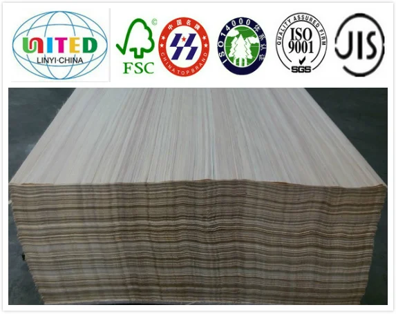 linyin supply recon wood face veneer sheet thin wood sheets