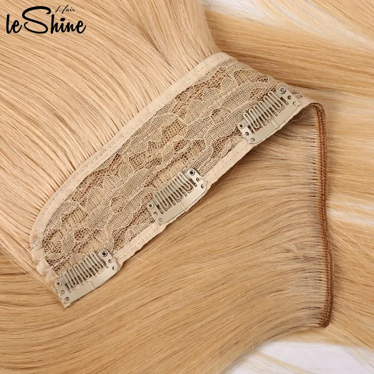 Double Drawn Double Wefted Lace Clip In Hair Extension Buy Double