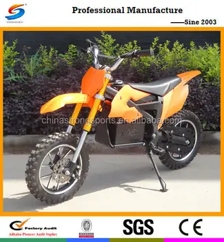 yellow electric dirt bike