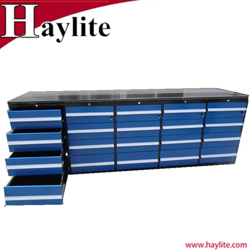 Cold rolled steel plate powder coated tool box garage use workbench.jpg