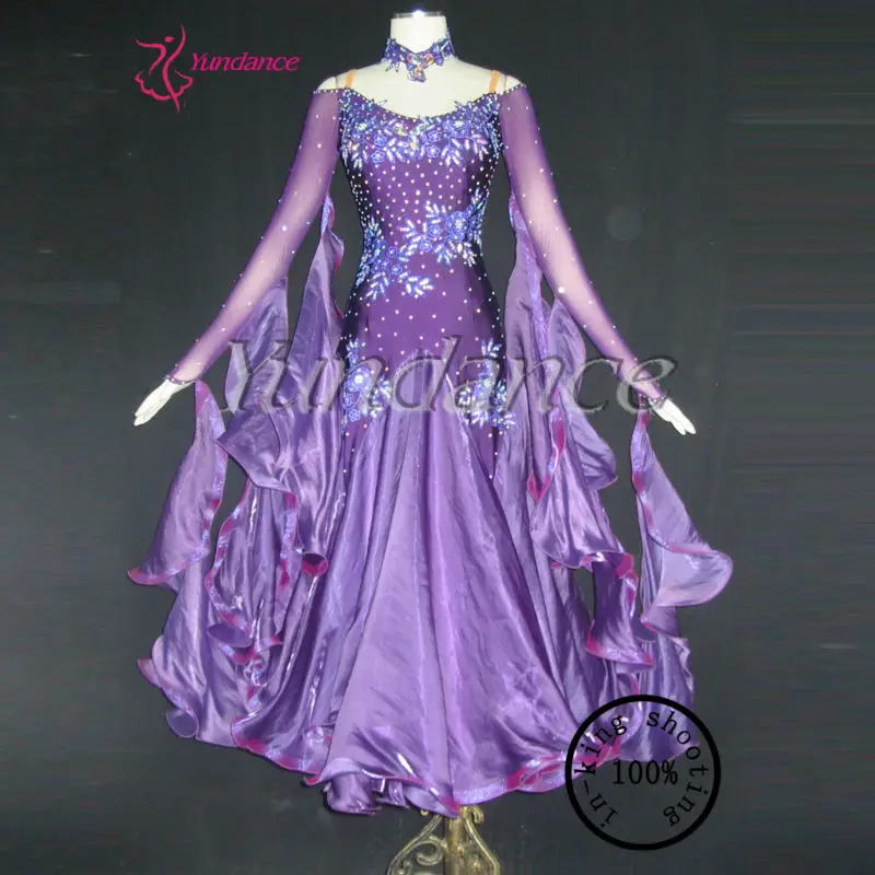 2015 New Irish Dancing Dress Purple B-10348 - Buy Irish Dancing Dress ...