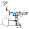 Bespacker Y1WLD Romania floor type piston liquid paste single double head oil juice bottle filling machine