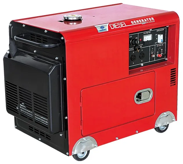 5 Kw 186f High Capacity Diesel Engine Generator/small Soundproof Diesel ...