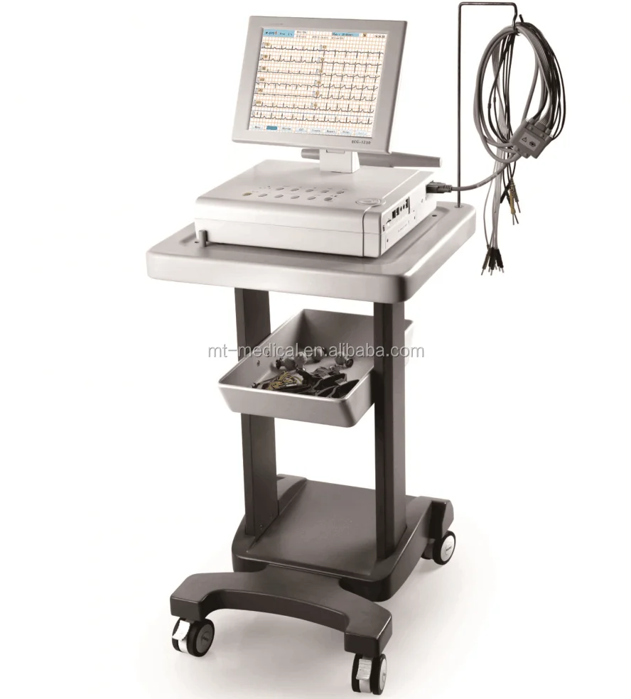 Popular and cheaper portable 3 chnnel ECG from China manufacturer