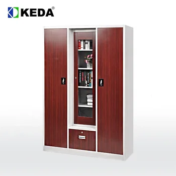 Adjustable And Cheap Metal Clothes Wardrobe Storage Cabinet