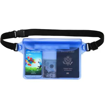pouch waist waterproof dry universal phone bag larger
