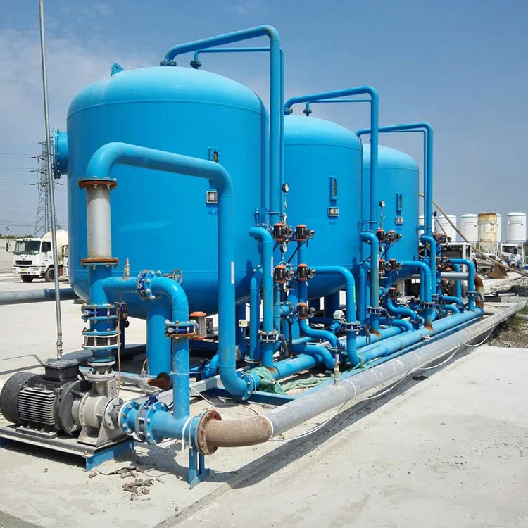 Vessel Tank Multimedia Filter Equipment To Purified Water Buy