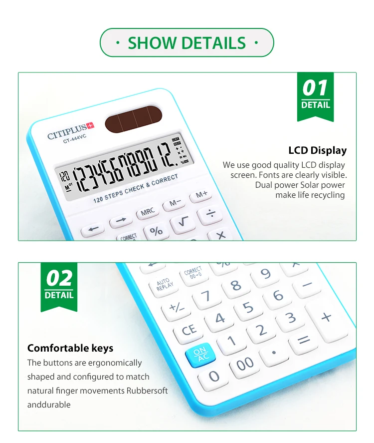 Ct444vc Small Size Calculator Cheap Calculators For Sale Buy