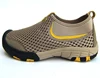 Rubber sole mesh upper men walking sport shoes dad athletic shoes
