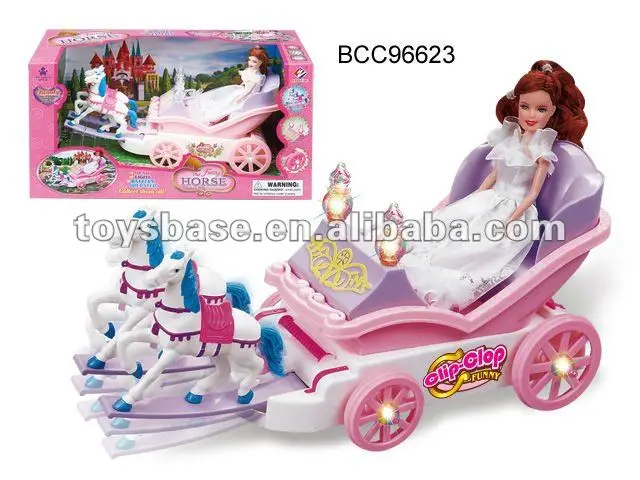 princess carriage toy car