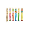 6 holes wooden flute musical instrument toys for kids Hand craft wood flute kids flute