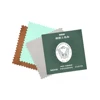 Wholesale Cheapest Microfiber Anti Tarnish Cleaning Polishing Cloth With Silver