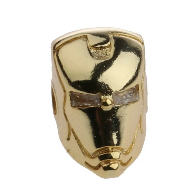 copper iron man beads (2)