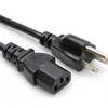 US computer structure 18awg10A 125V thailand power cord angle 5-15P plug