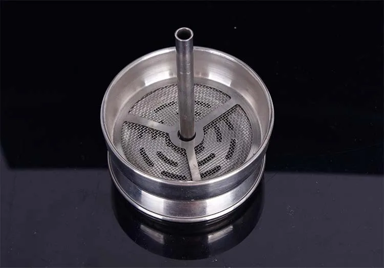 New Design Aluminum Metal Shisha Hookah Bowl Head Charcoal Holder Heat