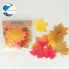 factory price silk maple leaves artificial Autumn maple leaves 50pcs
