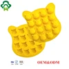 Customized winnie bear shape silicone chocolate pastry tool cake cookie diy mold gummy bear silicon mold bear cakes